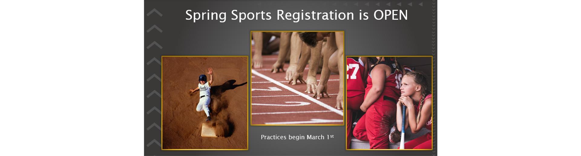 Spring Registration Is OPEN