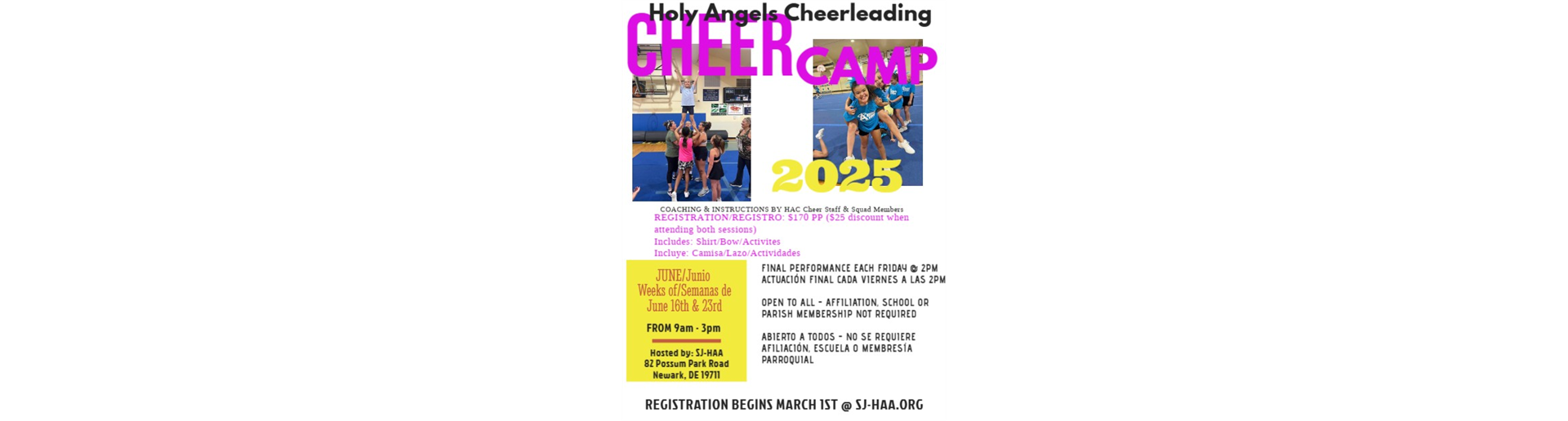 Cheer Camp 2025